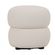 13  Puff Redondo Respiro Rivatti 39 cm -Altura- Estofado em Boucle Off White